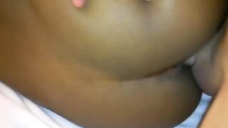 Amateur blonde girlfriend homemade blowjob and handjob