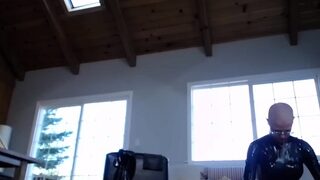 Amateur fetish BDSM action with redhead