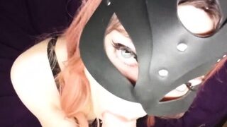 Amateur housewife blowjob and handjob with cumshot