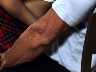 Amateur teen cumshot