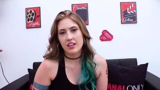 ANAL ONLY Big booty Electra Rayne’s shocking anal