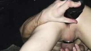 Bbc dildo creampie boipussy self facial