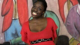 Black and white cocks for nasty ebony