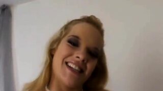 Blonde POV teen fucking