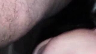 Brunette hookup amateur blowjob and dirtytalk sexdate