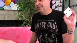 Chunky Angel DeLuca Destroys His Cock