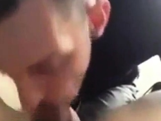 Cumming down my neighbor’s throat and he swallow every drop