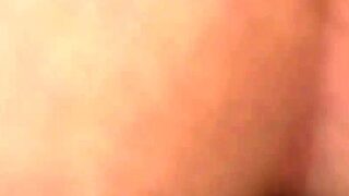 Cumshot wanting amateur MILF wanks cock in POV video