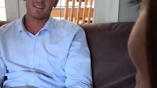 Cute amateur wife blowjob cumshot and oral sex video clip