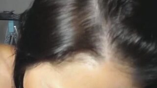 Cute brunette teen ho Natalie Monroe facialed by big cock