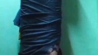 Cute curly brunette solo webcam masturbation