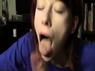cutie sucking a cock