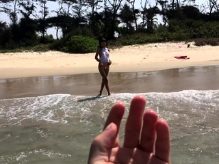 Elle amateur redhead teen outdoor