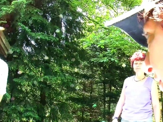 GERMAN MATURE SWINGER COUPLE FFM THREESOME AT BEACH