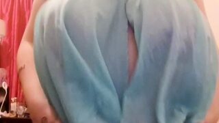 Great Big Boobs On Masturbating Redhead