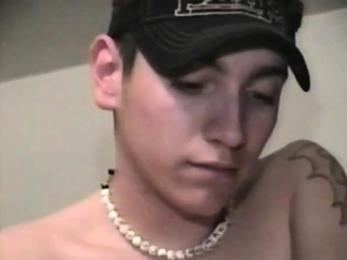 Hawkeye Strokes His Cock