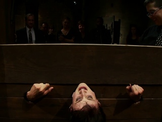 Hawt pretty hotty screwed and dominated in real bondage!