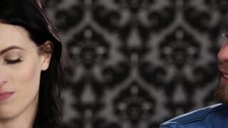 Horny teen gets creampied after riding