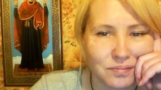 Hot 48 yo Russian mature Tamara play on skype