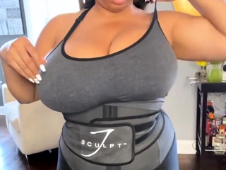 Hot Black Maid Does Some Webcam Black and Ebony