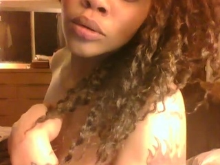 Hot Black Maid Does Some Webcam Black and Ebony