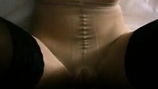 Huge Load on Her Nylons