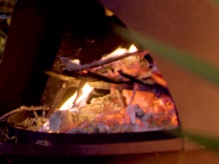 Late night nude yoga with MILF and teen