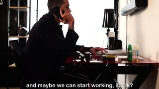 MamacitaZ – Oil on redhead Latina Yuly Perdomo before