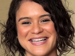 Penis stuffed in sultry gf ‘s mouth and cunt