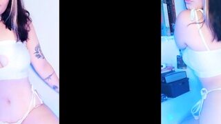 POV face close up cumshot