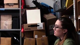 Real blonde teen gives head