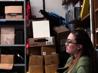 Real blonde teen gives head