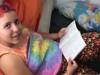 Sensual woman Lana with big natural tits getting penetrated