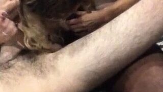 Sexy amateur blonde blowjob amp cumshot HD