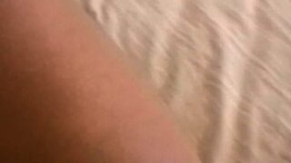 Sexy BBW with huge tits grinds and teases this cock