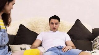 SIS.PORN. Babe of easy virtue has arousing sex with stepbro