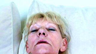 SLIM 77yr OLD GRANNY ANNA ROUGH FUCK BY BIG DICK GRAND SON