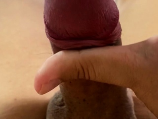 Solo masturbation and gay climax