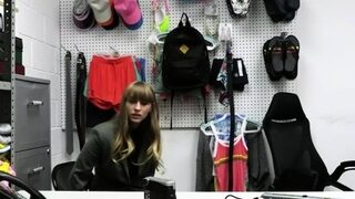 Store associate gets pulled into the security office