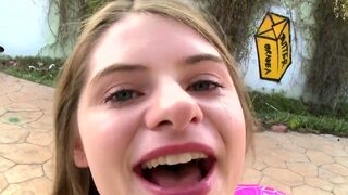 Striking brunette honey Alice March fucked good