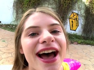 Striking brunette honey Alice March fucked good