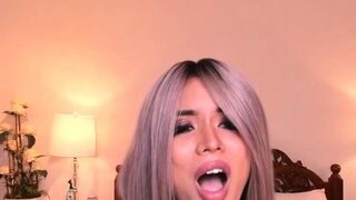 Super Hot Latina TGirl Jerking Off on Webcam 1