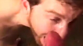 Twink loves getting facials from his two buddies