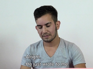 Amateur latin stud takes the deal on a big dick