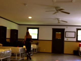 Babe worships dom s feet  gets spanked and slapped