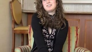 Beguiling brunette woman actively fucked