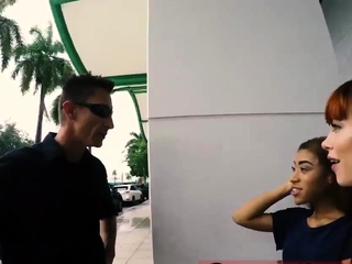 Bondage nose hook and father punish first time Sexy youthful