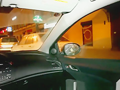 Couple fucking with pants on