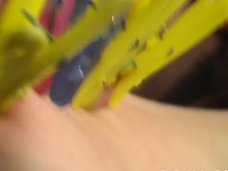 Fastened and completely straitened