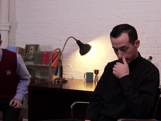 Gay teen takes sacramental dildo